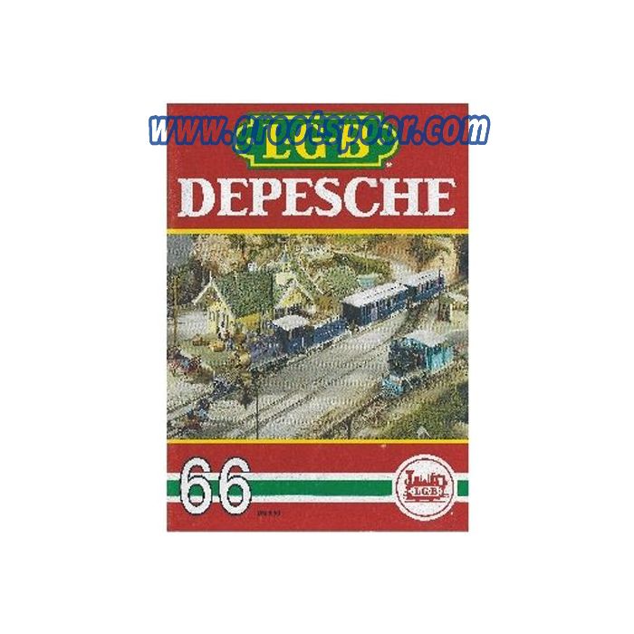 LGB Depesche 66 - sku: 20210128030325 - Gebruikt - Goede staat - Afbeelding 1