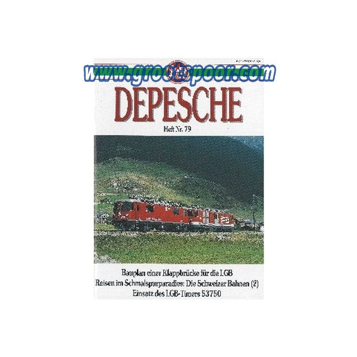 LGB Depesche 79 - sku: 20210128032248 - Gebruikt - Goede staat - Afbeelding 1