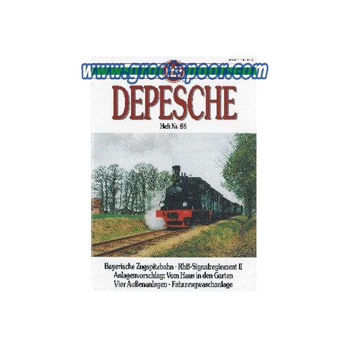 LGB Depesche 86 - sku: 20210128033536 - Gebraucht - Guter Zustand - Bild 1