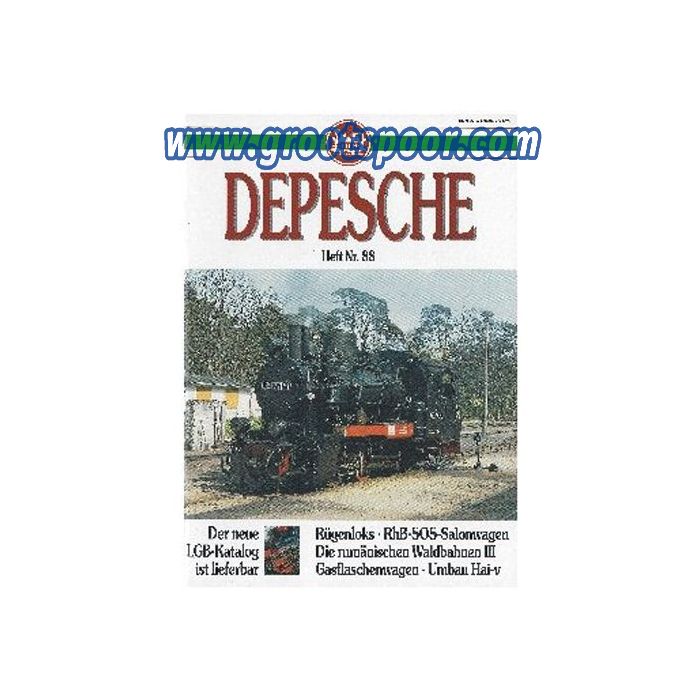 LGB Depesche 88 - sku: 20210128033924 - Gebraucht - Guter Zustand - Bild 1