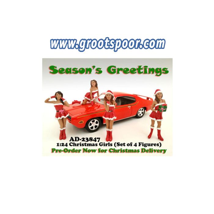GSDCCad 00023847 Xmas girls 4-pack Kerst Weihnachten Christmas