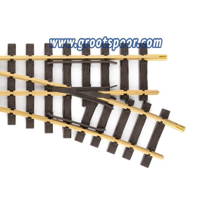 LGB 16050 Elektrische Weiche, rechts, R3, 22,5 Grad - sku: LGB16050 - Neu - Bild 2