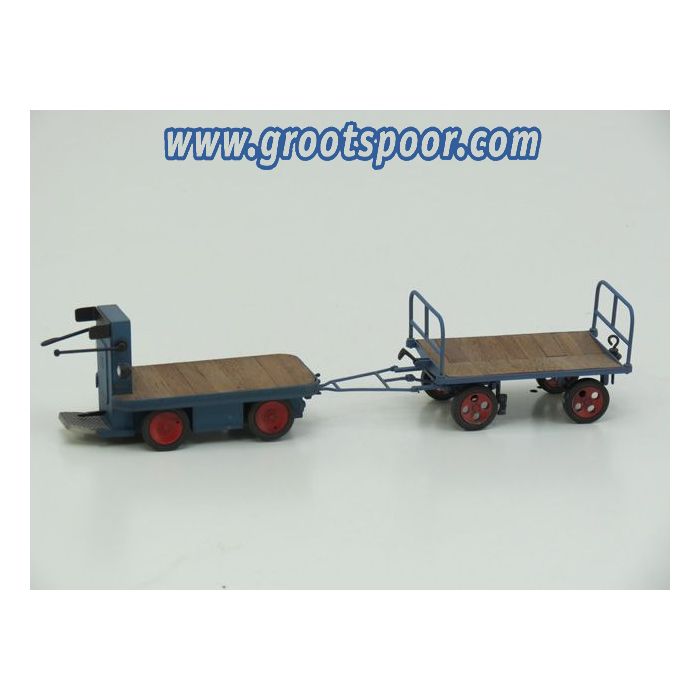 GS DB Elektrokarre mit anhanger
