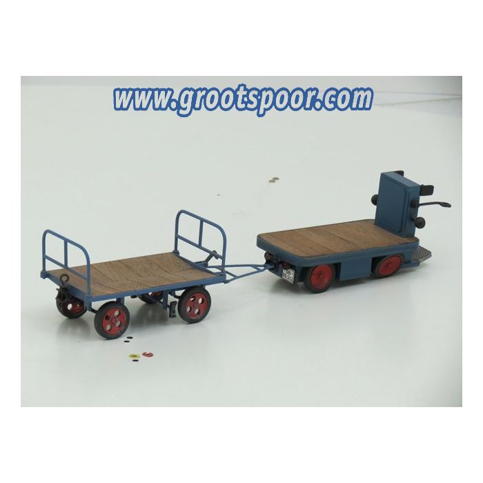 GS DB Elektrokarre mit anhanger