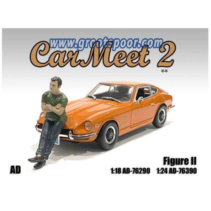 GSDCCad 00076390 1/24 Car Meet II Figure II