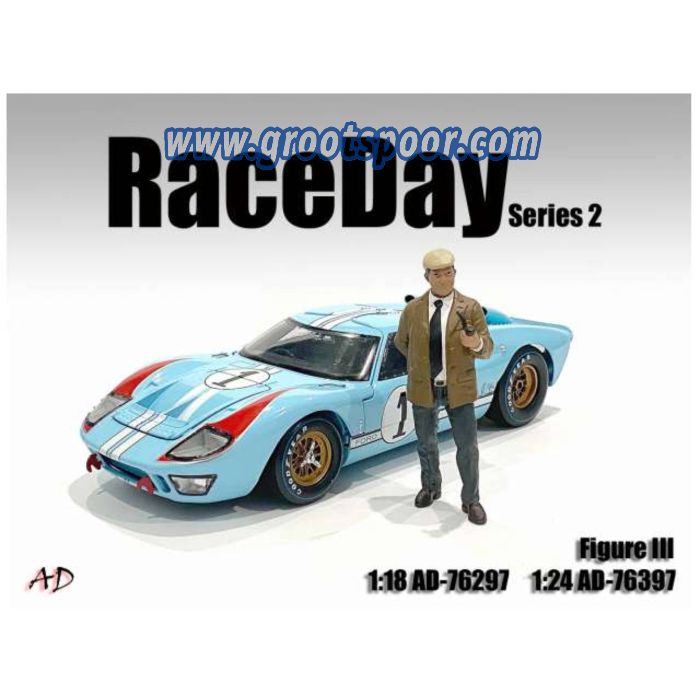 GSDCCad 00076397 	 1/24 Race Day II Figure III