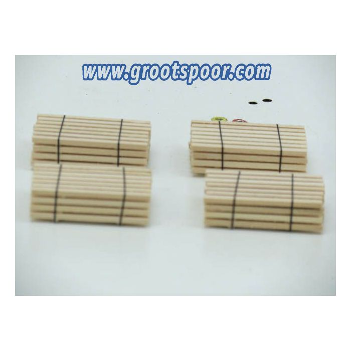 GS Hout bundel balkjes/planken 4st - sku: 20210402110617 - Nieuw - Afbeelding 2