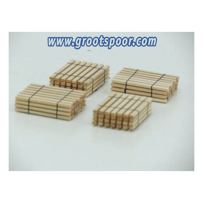 GS Hout bundel balkjes/planken 4st - sku: 20210402110617 - Nieuw - Afbeelding 3