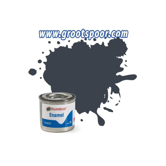 Humbrol – AA1506 – Enamel Paint Matt Dark Grey (32) – 14 ml