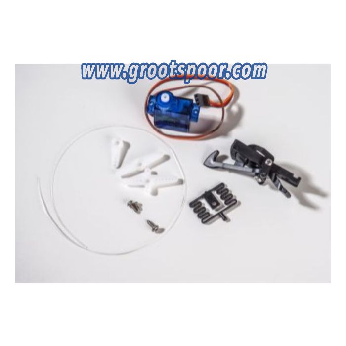 MDS-Muller 21011 S-EntKuPLiX mit Entkuppler kpl. + Servo, grau, 1 Stck.