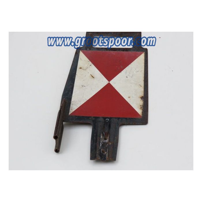 DB Zugschluss Schild