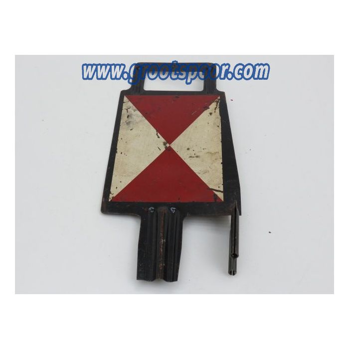DB Zugschluss Schild