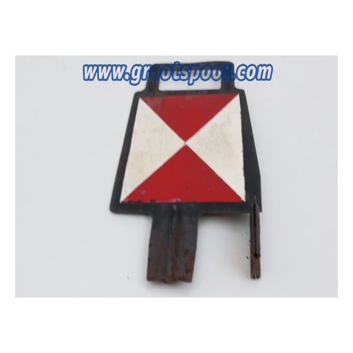DB Zugschluss Schild
