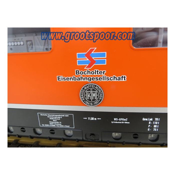 V200 Bocholter Eisenbahn 221 135-7 auf Basis einer LGB 20940 Lok