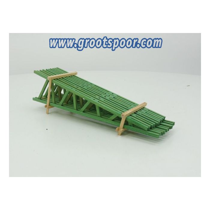 DUHA GREEN WOODEN PLANKS