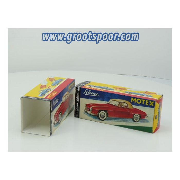 Schuco Mercedes 190 SL Motex rot-weiB #1088 Alt, sehr Selten 