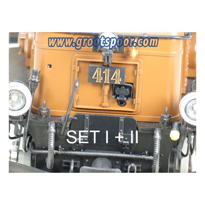 Massoth 8500901 Zurüstteile fur LGB RhB Krokodil Modelle SET 1