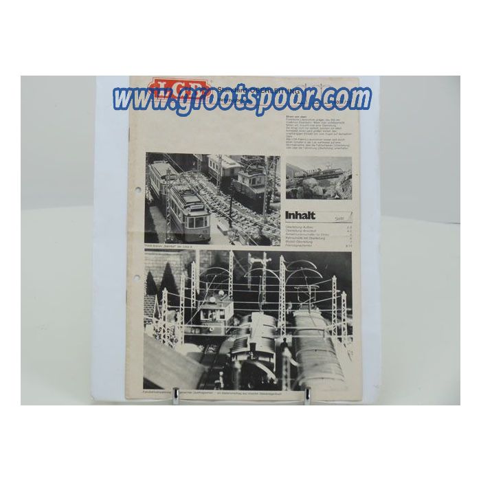 LGB Info blad #42 Standard-Oberleitungen