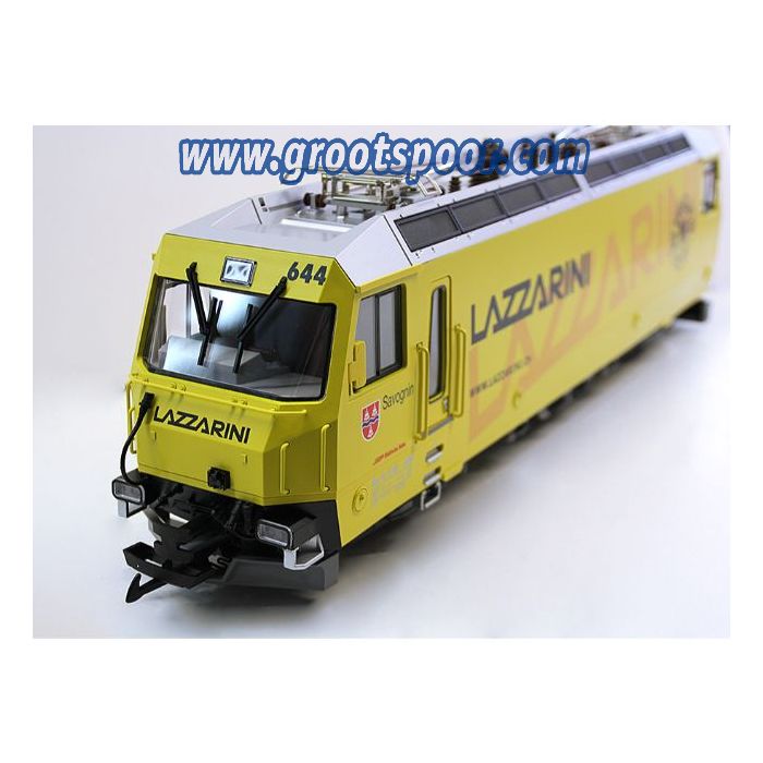 RhB Elektrolok nr 644, Savognin mit LAZZARINI Lackierung, Ge 4/4 III, Auf Basis einer LGB Lok