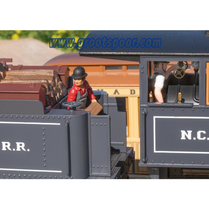 LGB 20284 Stoomlocomotief NC RR Mogul van de Nevada Central Railroad, tijdperk II - sku: LGB20284 - Nieuw - Afbeelding 2