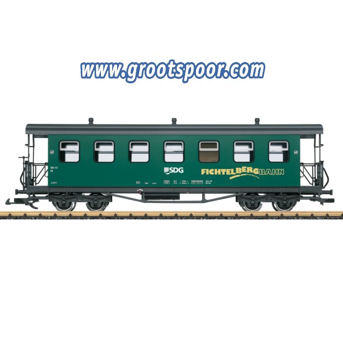 LGB 36362 SDG Personenwagen, Metallrader