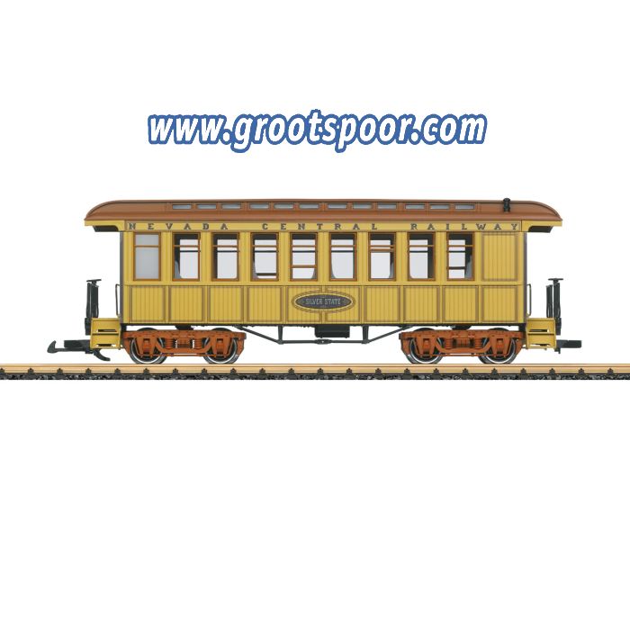 LGB 36830 NCRR Personenwagen, Metallrader