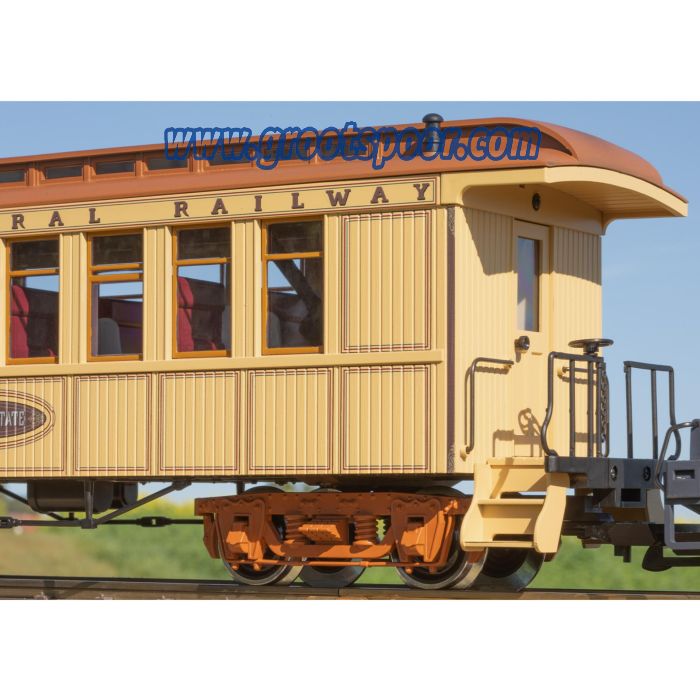 LGB 36830 NCRR Personenwagen, Metallrader