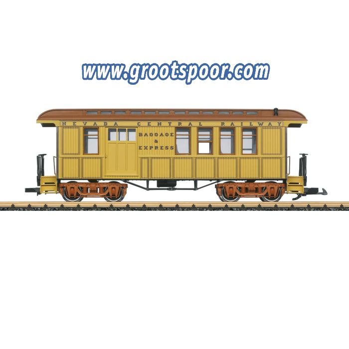LGB 36831 NCRR Halbgepäckwagen, Metallrader
