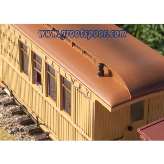 LGB 36831 NCRR Halbgepäckwagen, Metallrader