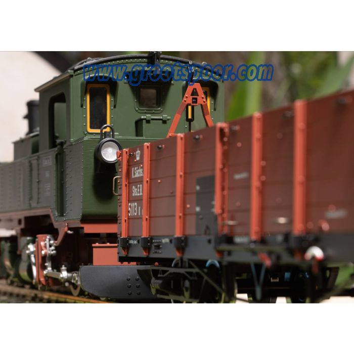 LGB 43601 SOEG offener Güterwagen OOw, Metallrader