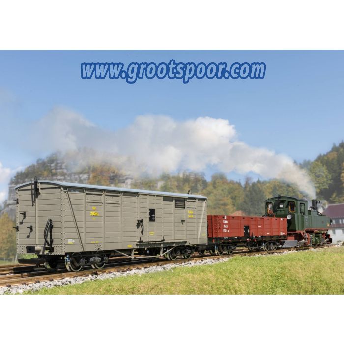 LGB 43601 SOEG offener Güterwagen OOw, Metallrader