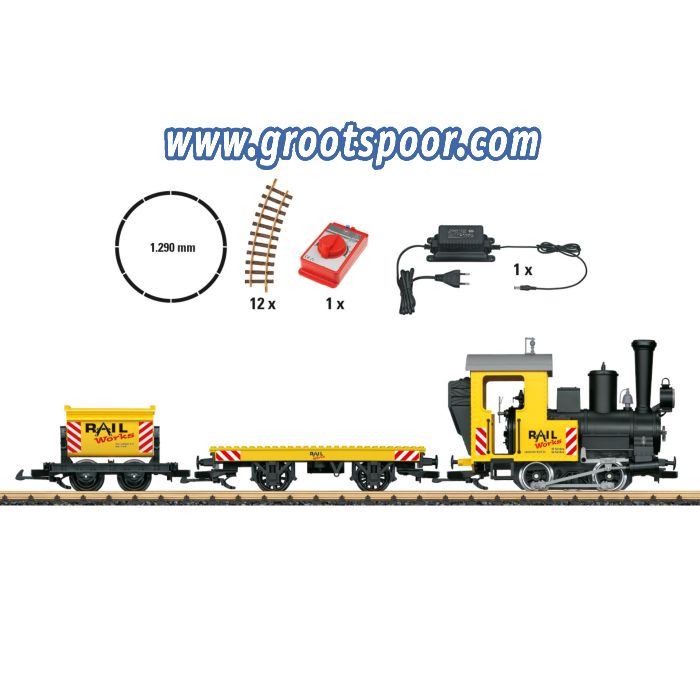 LGB 70504 Startset Baustelle (03/2026) - sku: LGB70504 - Nieuw - Afbeelding 2