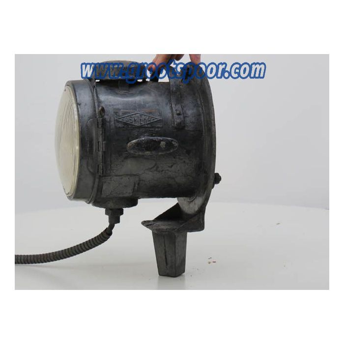 DB / DR Einheitslampe mitt rote Linse Sehr Alt Fur Damp, Diesel und E-loks - sku: 20210403021004 - Gebruikt - Afbeelding 3