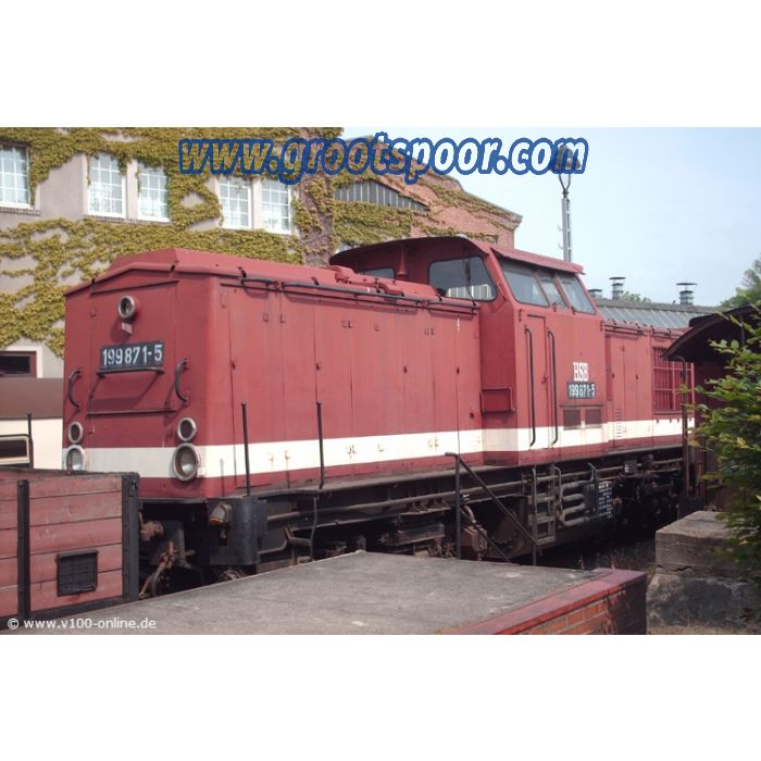 V100 Ost DR Diesellok Harzkamel 199 871-5 der HSB  Komplettbausatz