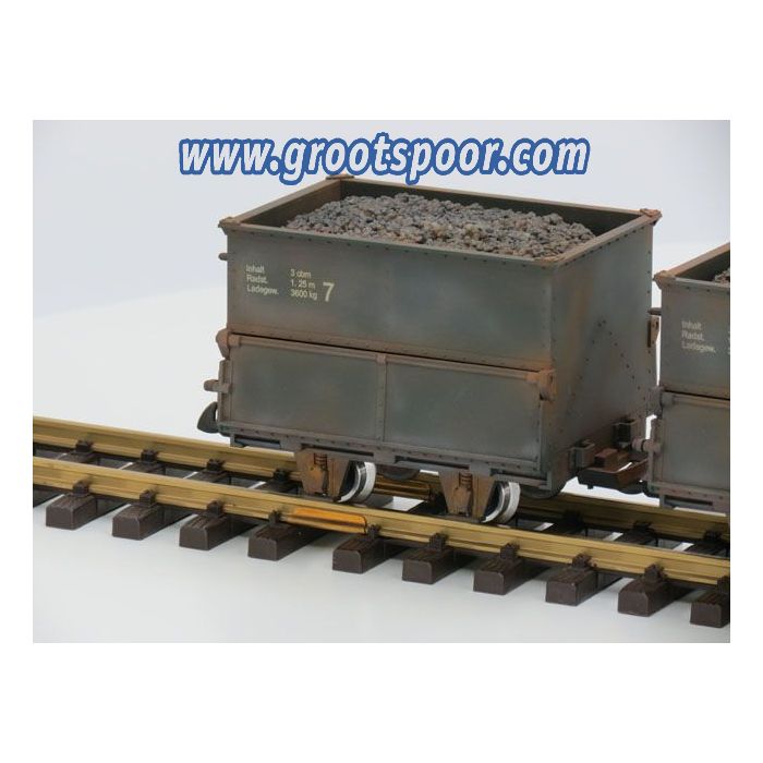 LGB 40190 Feldbahn set 1 Gesuperd & verouderd Digitaal aangestuurde kleppen, Metallrader
