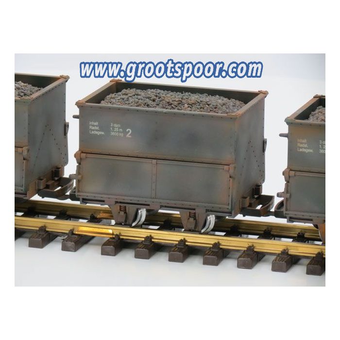 LGB 40190 Feldbahn set 1 Gesuperd & verouderd Digitaal aangestuurde kleppen, Metallrader