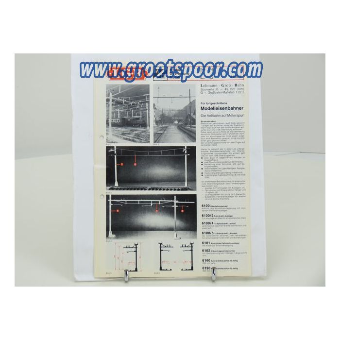 LGB Info blad #18 AZB Oberleitung 6100/1