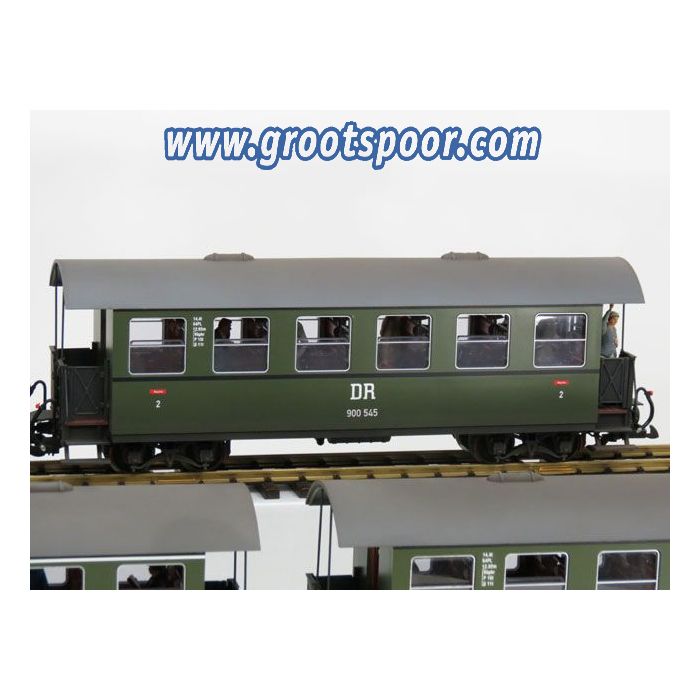 Magnus set 4 personenwagens DR LGB 30710, LGB 30700