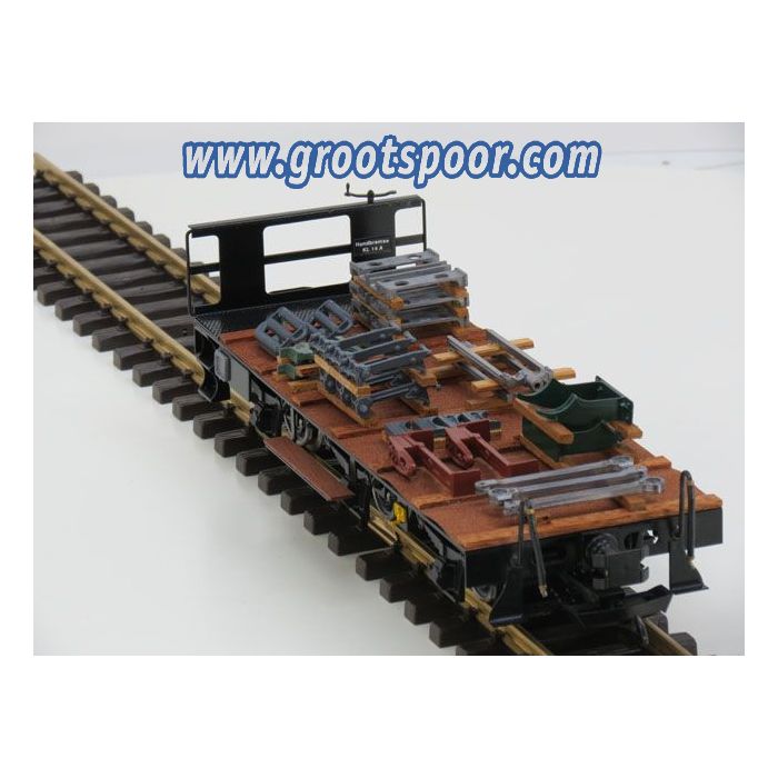 Magnus Platformwagen mit Büne div Ladegut