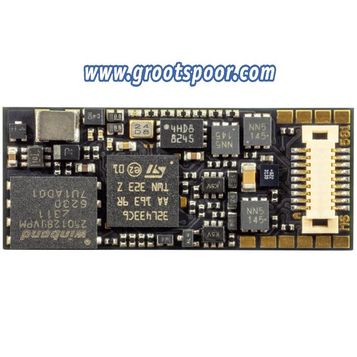 ZIMO MS581N18 – Next18-Sounddecoder met interne spanningsbuffering