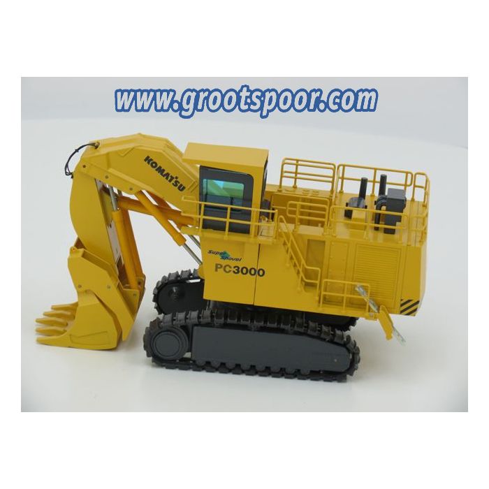 NZG 6131 Komatsu PC 3000 Hochlöffelbagger 1:50 | grootspoor.com