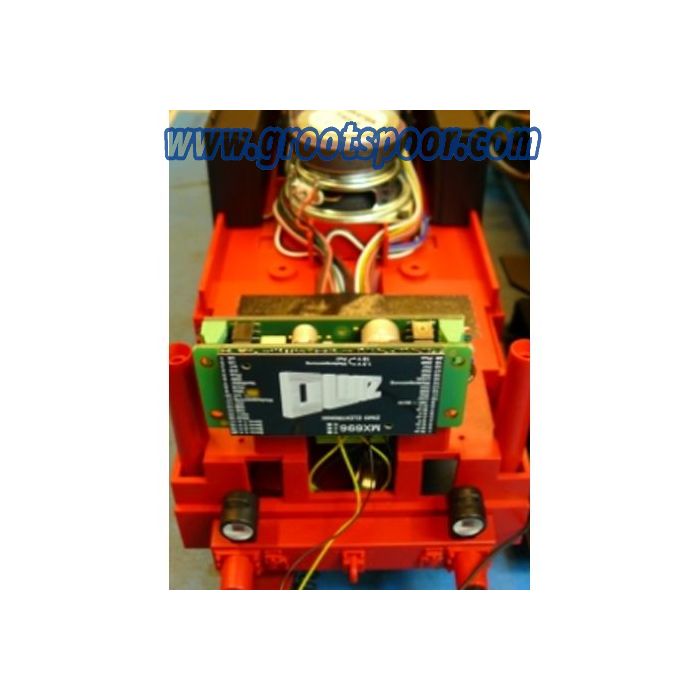 ZIMO MX696S Großbahn-Sound-Decoder – 55 x 29 x 15 mm – 4 A – 8 FA – Audio 10 W für PIKO Baureihe  64