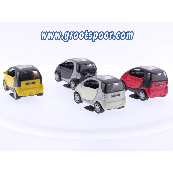 Schaal 1:33 Maisto set van 4 x Smart City-coupé #6980