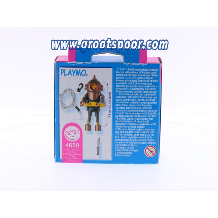 Playmobil 4658 diepzee duiker #8134