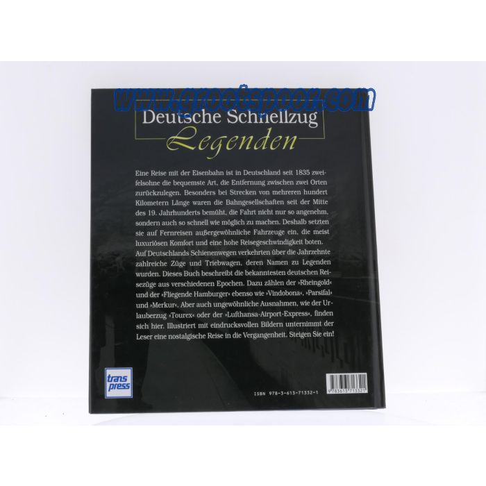 Transpress Deutsche Schnellzug Legenden - Hardcover #8180 - sku: 20250905094054 - Gebraucht - Wie Neu - Bild 2