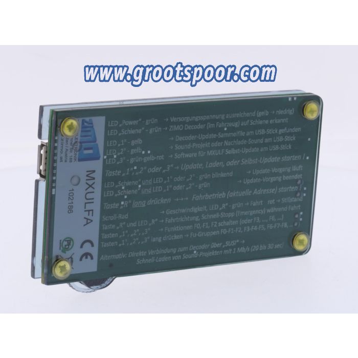 ZIMO MXULFA Decoder-Update-und-Sound-Lade-Gerät mit Display #9404 - sku: 20260529104626 - Gebraucht - Wie Neu - Bild 2