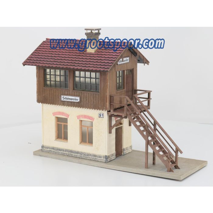 POLA 330914 Stellwerk Schönweiler Gebouwd model