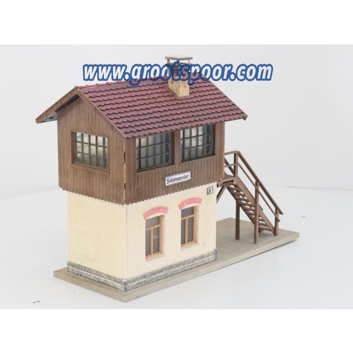 POLA 330914 Stellwerk Schönweiler Gebouwd model