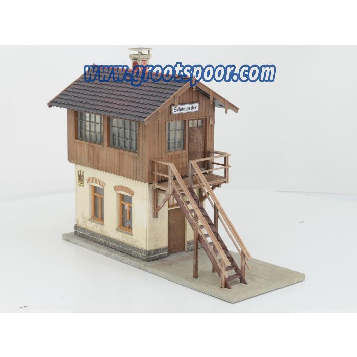 POLA 330914 Stellwerk Schönweiler Gebouwd model