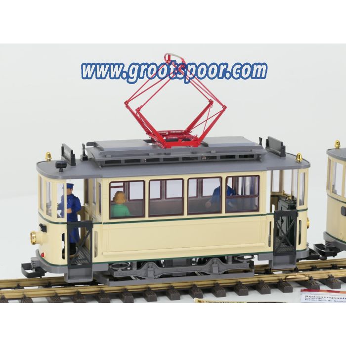 LGB 23355 / 35005 Strassenbahnset neutral, Vitrinenmodell - sku: 20241219115400 - Used - New condition - Photo 3
